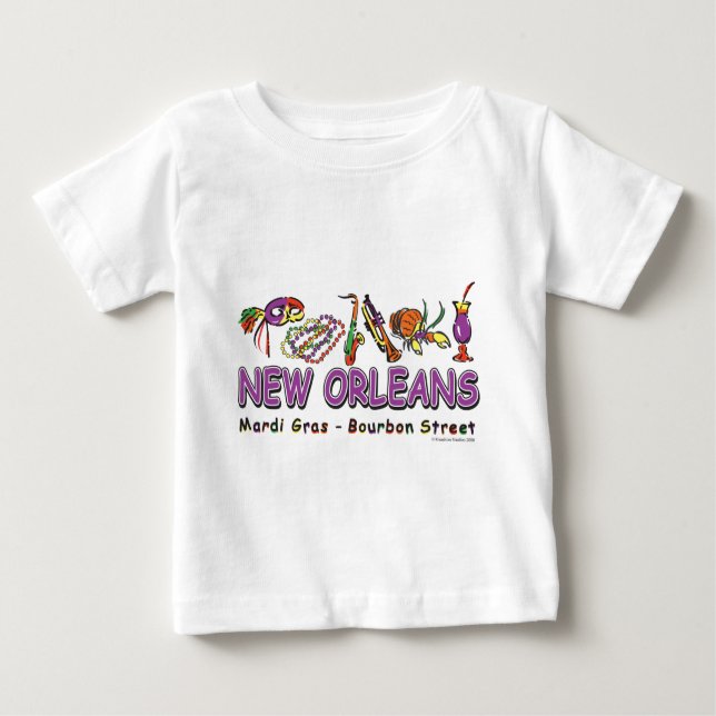 Camiseta Nova Orleans-Divertida- (Frente)