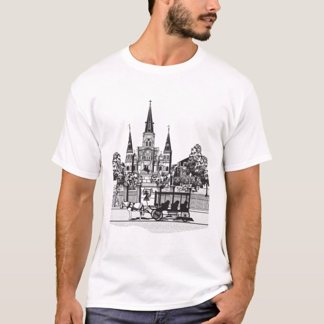 Camiseta Nova Orleans, Louisiana (Frente)