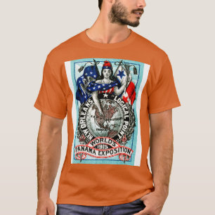 Camiseta Nova Orleans Panamá Exposição 1915