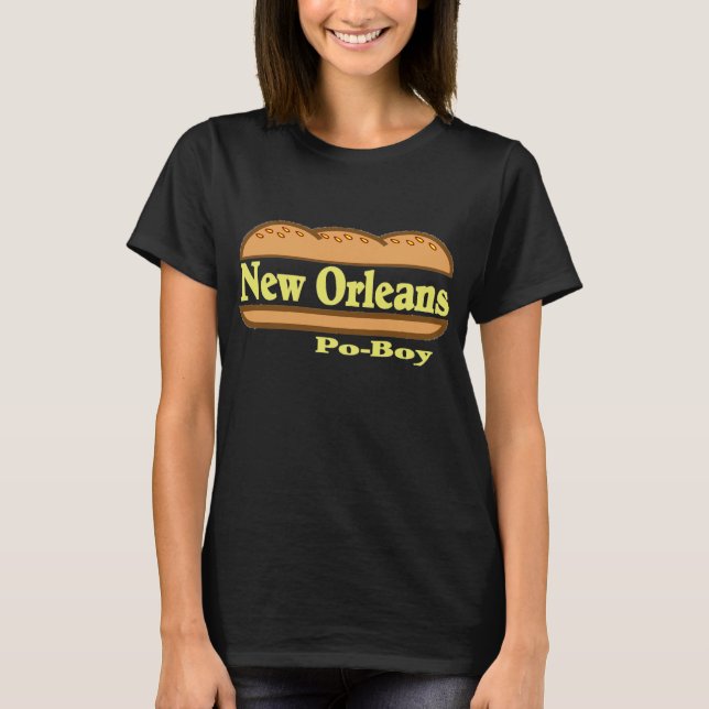 Camiseta Nova Orleans Po Boy (Frente)