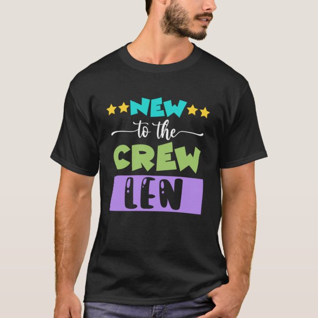 Camiseta Nova Para A Len Da Tripulação (Frente)
