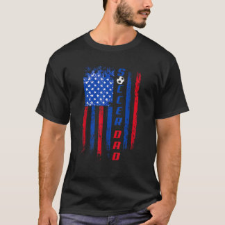 Camiseta Nova primeira Pai de ser Pai de futebol