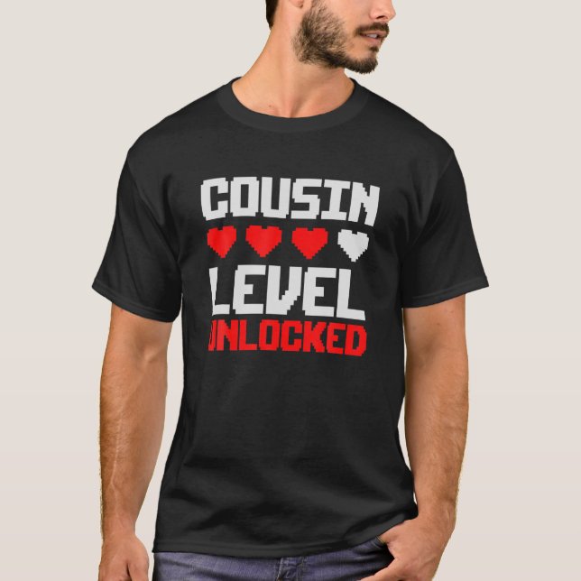 Camiseta Nova Primo Anunciando Gravidez Grande Primo Gamer (Frente)
