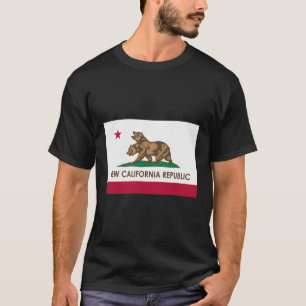 Camiseta Nova República da Califórnia - Sinalizador Ncr