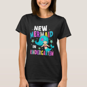 Camiseta Nova sereia no jardim de infância meninas crianças