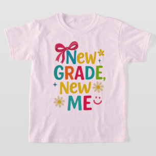 Camiseta Nova Série, Nova Eu l Volta às Aulas  l presente p