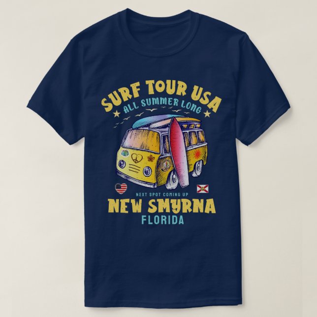 Camiseta Nova Smyrna Florida (Frente do Design)