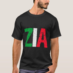 Camiseta Nova Tia Italiana Zia Presente de Tia Ítalo-Americ