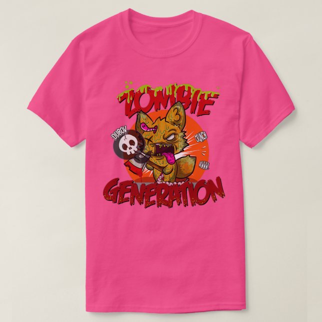 Camiseta Nova versão: Raposa ZOMBIE (Frente do Design)