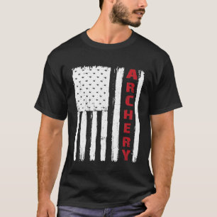 Camiseta Nova Vintage, US Sports Patriotic American Archery