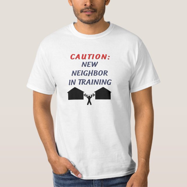 Camiseta Nova vizinhança no treinamento (Frente)
