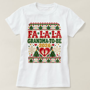 Camiseta Nova Vovó 2026 Natal
