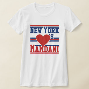 Camiseta Nova York Ama o Prefeito Zohran Mamdani NYC