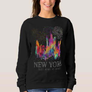 Camiseta Nova York Apenas Aqui Para Bang 4 De Julho Bandeir
