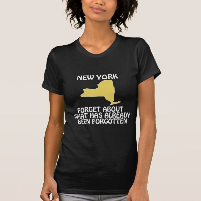 Camiseta Nova York - Esqueça O Que Já Foi (Frente)