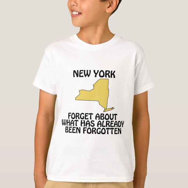 Camiseta Nova York - Esqueça O Que Já Foi (Frente)