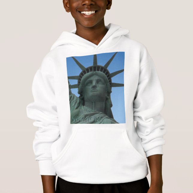 Camiseta Nova York Infantil Estátua da Liberdade M (Frente)