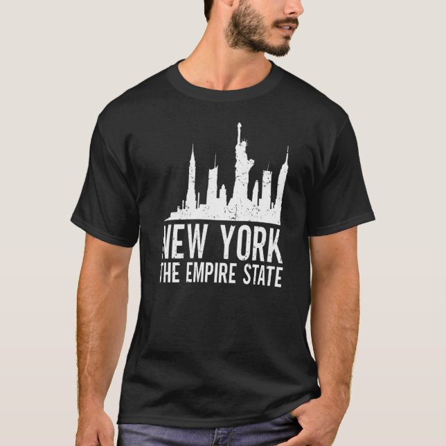 Camiseta Nova York O Estado Império (Frente)