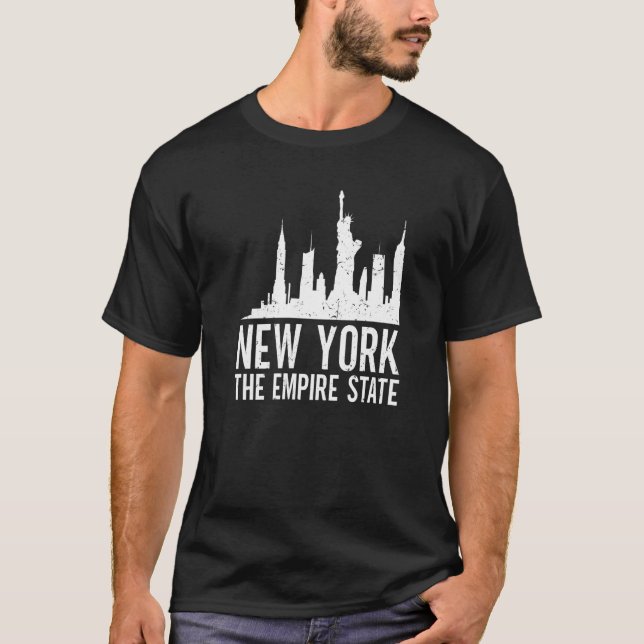 Camiseta Nova York O Estado Império (Frente)