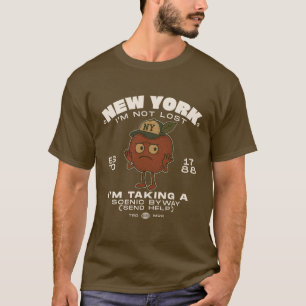 Camiseta Nova York rota cênica