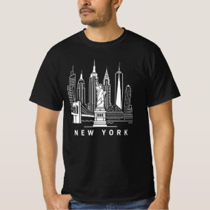 Camiseta Nova York Vantage NYC Skyline