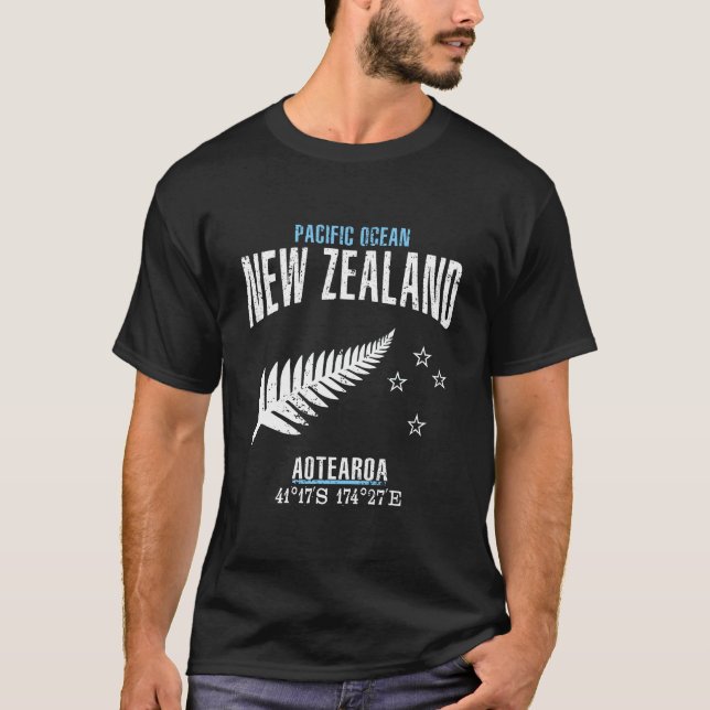 Camiseta Nova Zelândia (Frente)