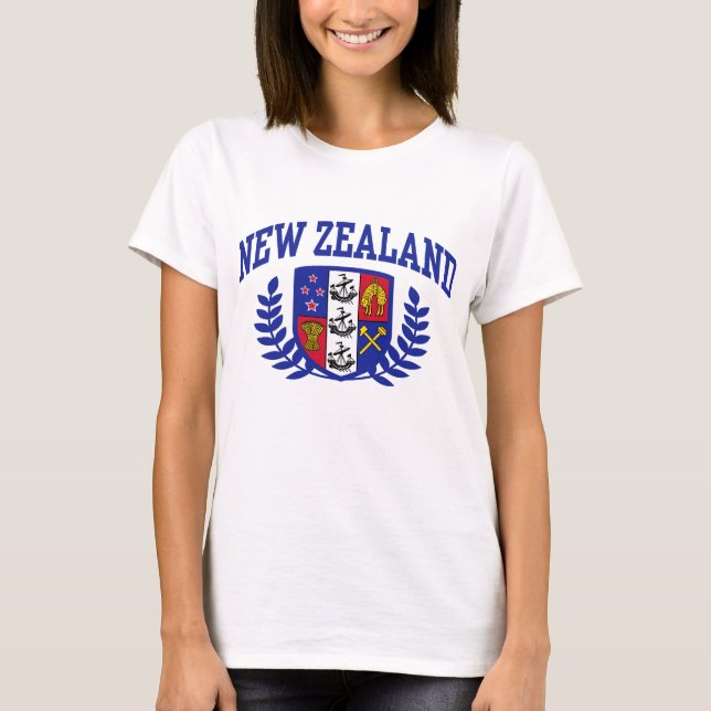 Camiseta Nova Zelândia (Frente)