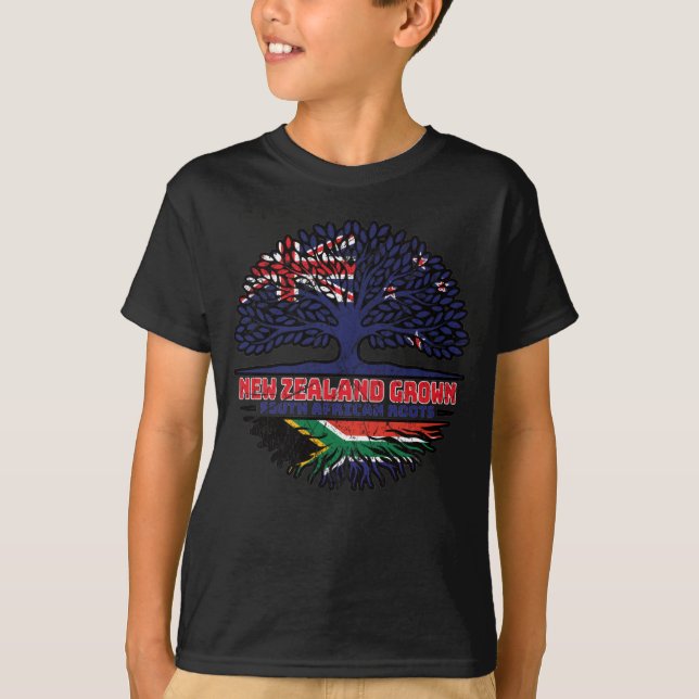 Camiseta Nova Zelândia — África do Sul — Nova Zelândia (Frente)