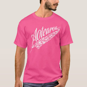 Camiseta Nova Zelândia Aotearoa Kiwi Fern All Blacs Tattoo