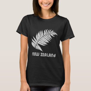 Camiseta Nova Zelândia Manga Longa