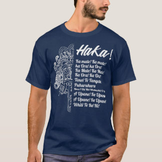 Camiseta Nova Zelândia Maori Haka Ka Mate Rugby