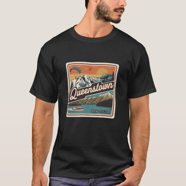 Camiseta Nova Zelândia Nature Viagem Pick (Frente)