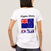 Nova Zelândia Personalizado com a Bandeira da Nova