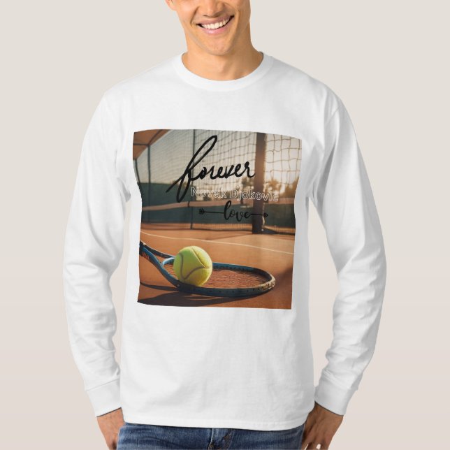 Camiseta Novak Djokovic, tennispasmo (Frente)
