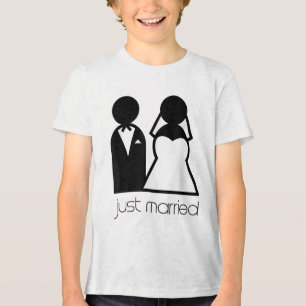 Camiseta Novamente, Noiva Correspondente E Recem casados De