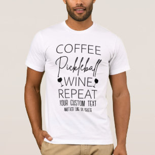 Camiseta Novato de Vinho de Café Engraçado