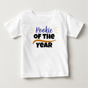 Camiseta Novato do Ano - Crianças Divertidas e Fofas