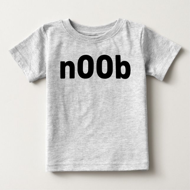 Camiseta novato n00b (Frente)