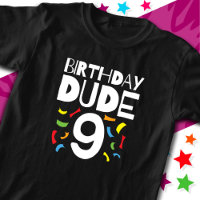 Nove Aniversário, 9 Anos Festa de Menino, 9