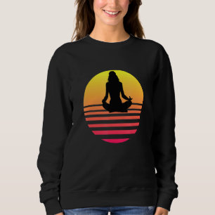 Camiseta Novela da Meditação de Ioga Clássica do Sunset Clá