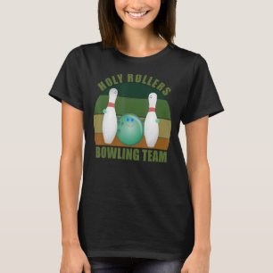 Camiseta Novelny Funny Dez Pinos Bowlers Equipe Sagrada Rol