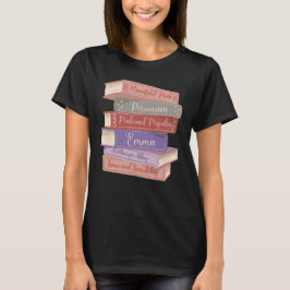Camiseta Novels V de Jane Austen