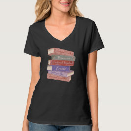 Camiseta Novels V de Jane Austen
