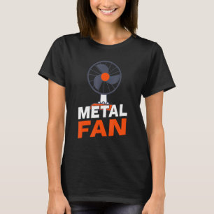 Camiseta Novelt de Música Metálica Metálica Funny Sarcástic