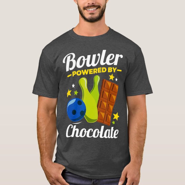 Camiseta Novelty Da boliche Dará Boliche De Homens (Frente)