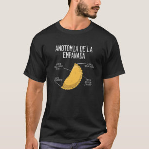 Camiseta Novelty Empanada Sandwiches Argentina Spanish Cuis
