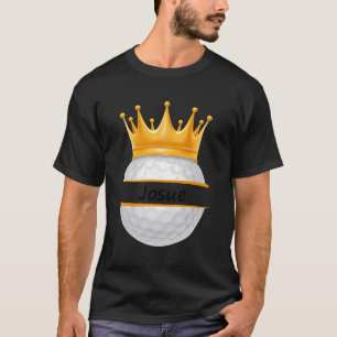 Camiseta Novelty Golf Personalizado Nome Josue Pai Esportiv