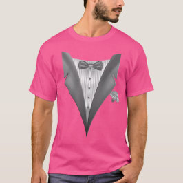 Camiseta Novelty Tuxedo Tux Impressão