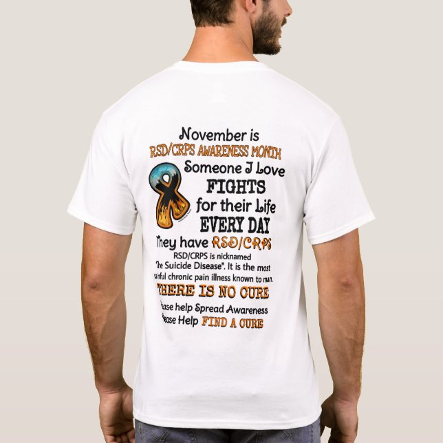 Camiseta Novembro... Alguém Que Eu Amo Luta (Verso)