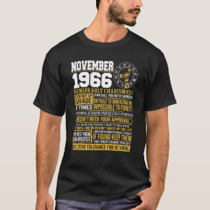 Camiseta Novembro Aniversário Nascer Novembro Escorpião 196